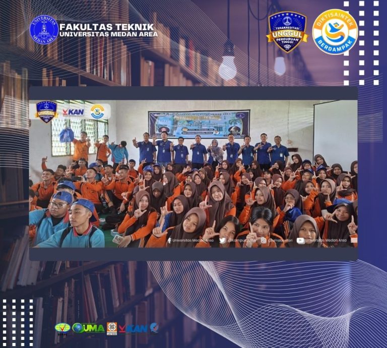 Seminar Literasi Perpustakaan UMA Hadir di SMA Dharma Pancasila