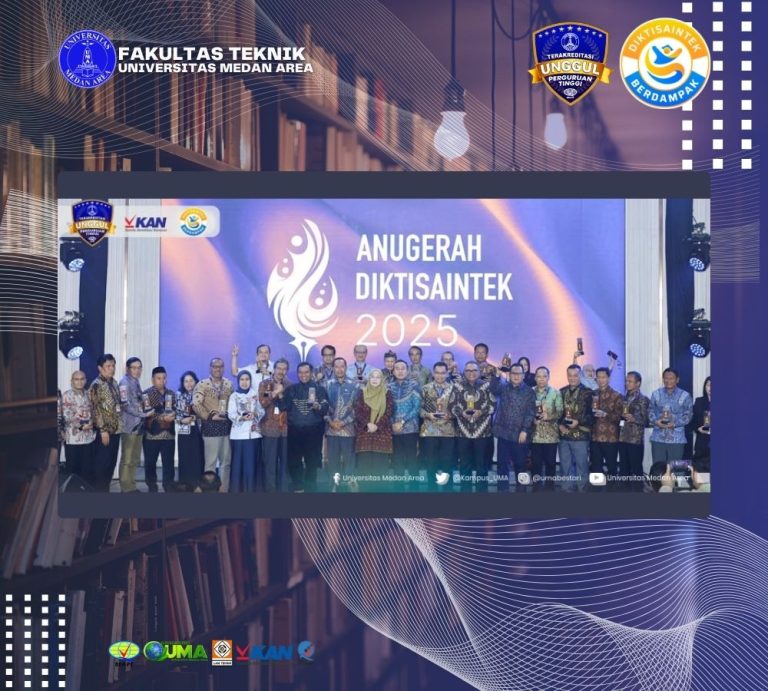 UMA Torehkan Prestasi dengan Dua Penghargaan pada Anugerah DiktiSaintek 2025