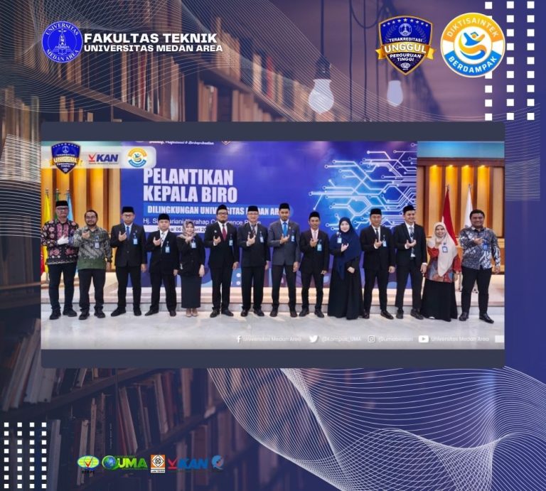 Pelantikan Kepala Biro UMA Tahun 2026 oleh Rektor Universitas Medan Area