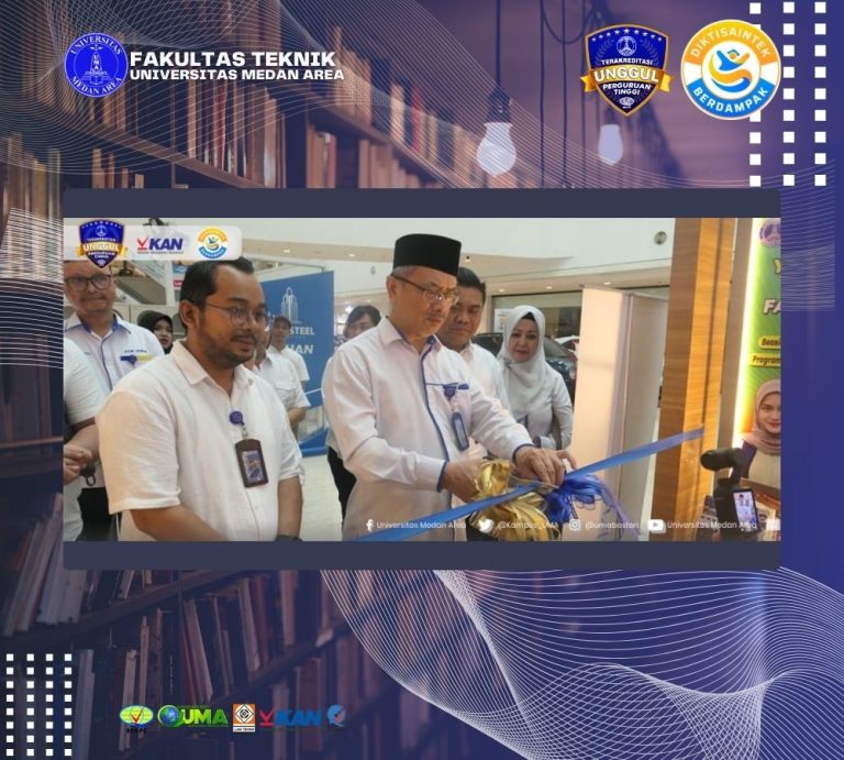 UMA Hadir di Plaza Medan Fair: Rektor Resmikan Stand PMB 2026/2027