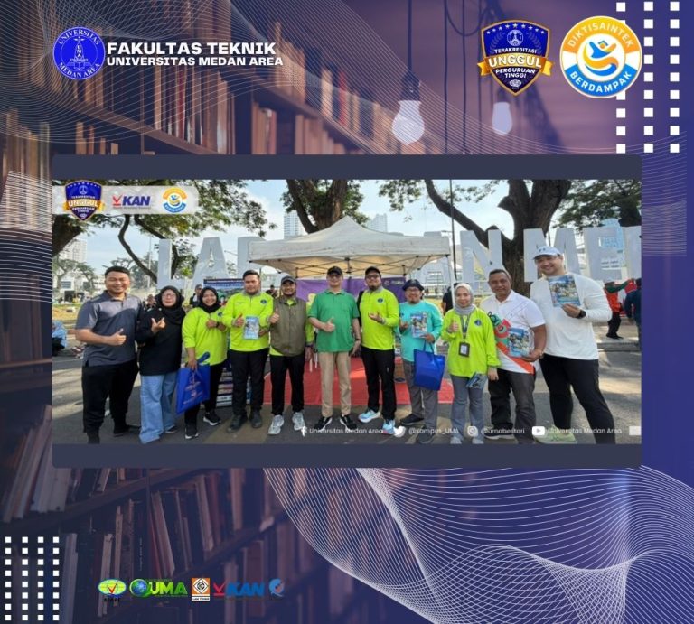 UMA Hadir Semarakkan Car Free Day di Lapangan Merdeka Medan