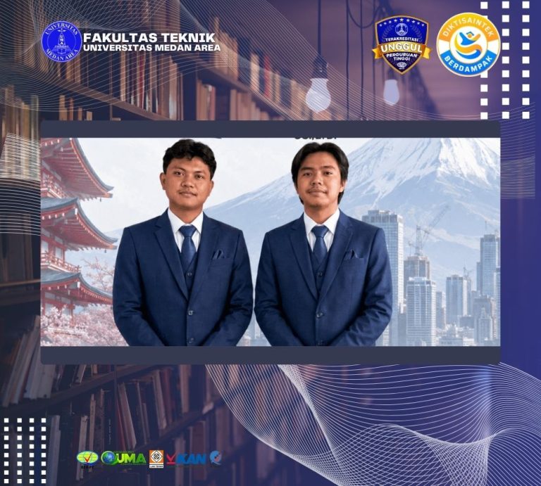 Prestasi Membanggakan, Mahasiswa Teknik Sipil UMA Berhasil Raih Kesempatan Magang di Jepang