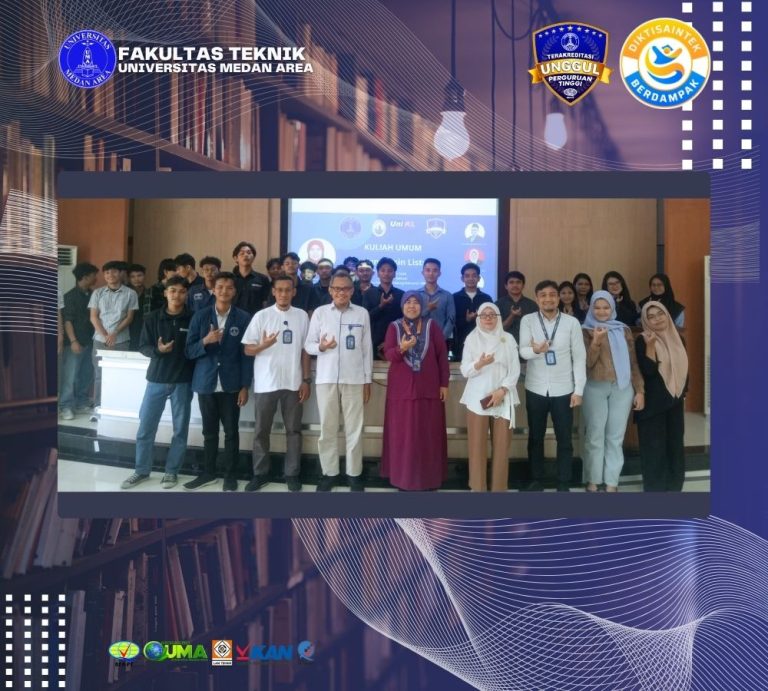 Teknik Elektro UMA Gelar Kuliah Umum Bersama University Kuala Lumpur Malaysia