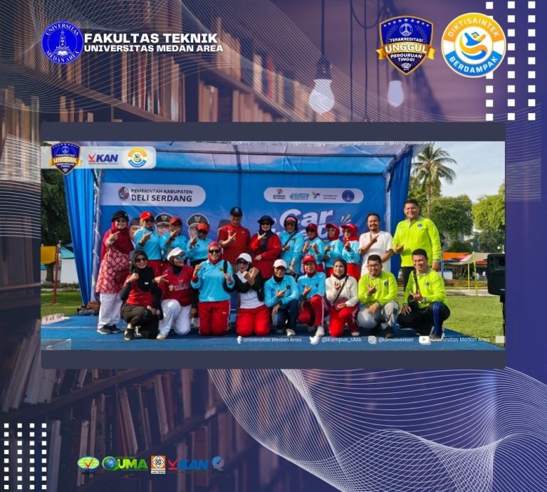 UMA Hadir di Car Free Day Lubuk Pakam, Perluas Akses Informasi Pendidikan bagi Masyarakat