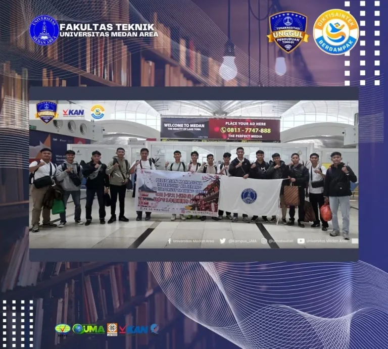 Magang Internasional Jepang, 15 Mahasiswa Teknik UMA Siap Hadapi Dunia Kerja Global